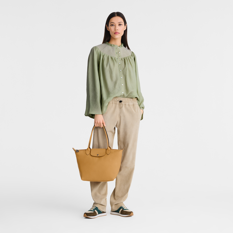 Longchamp Le Pliage Xtra Bolso Shopper M Cuero - Miel