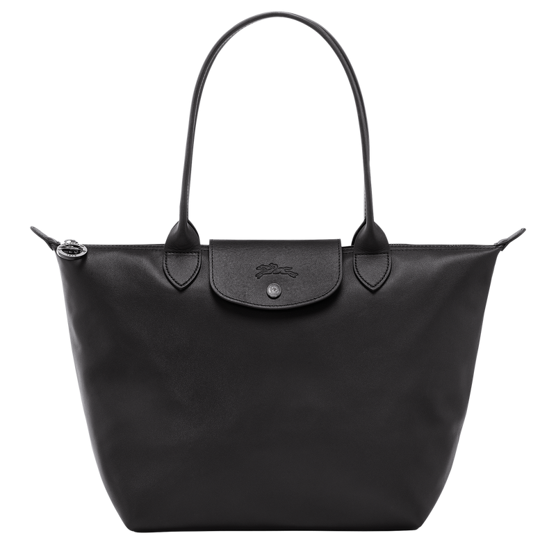 Longchamp Le Pliage Xtra Bolso shopper M Cuero - Negro