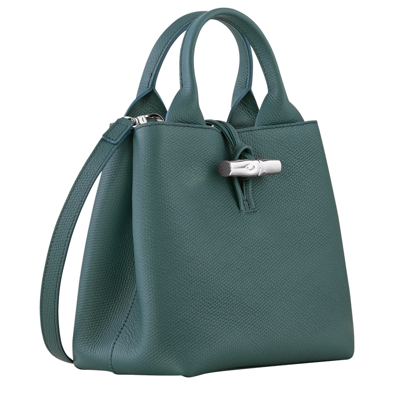 Longchamp Le Roseau Bolso Con Asa Superior S Cuero - Cedro