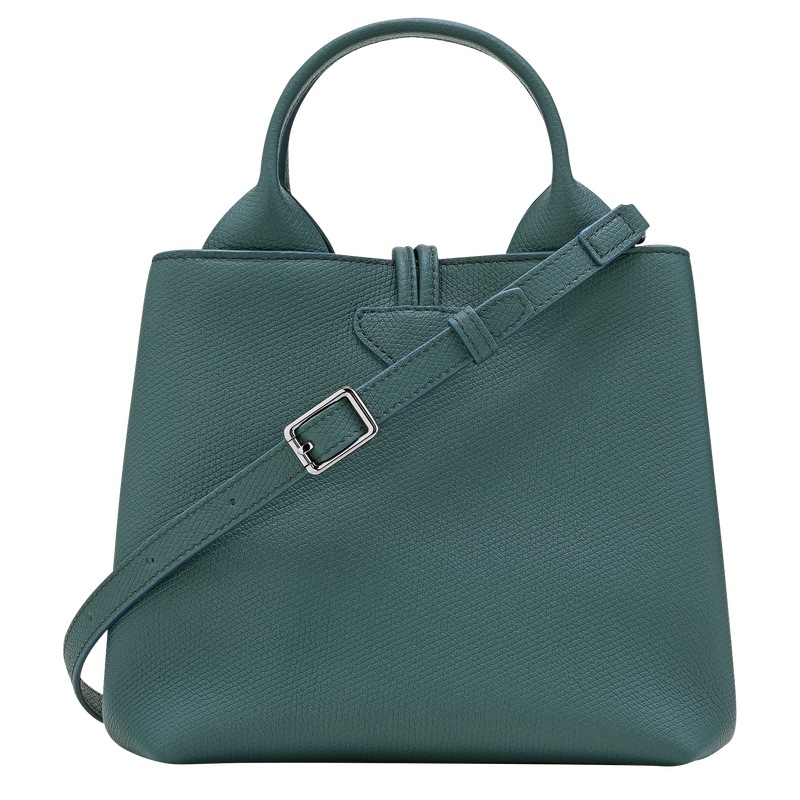 Longchamp Le Roseau Bolso Con Asa Superior S Cuero - Cedro