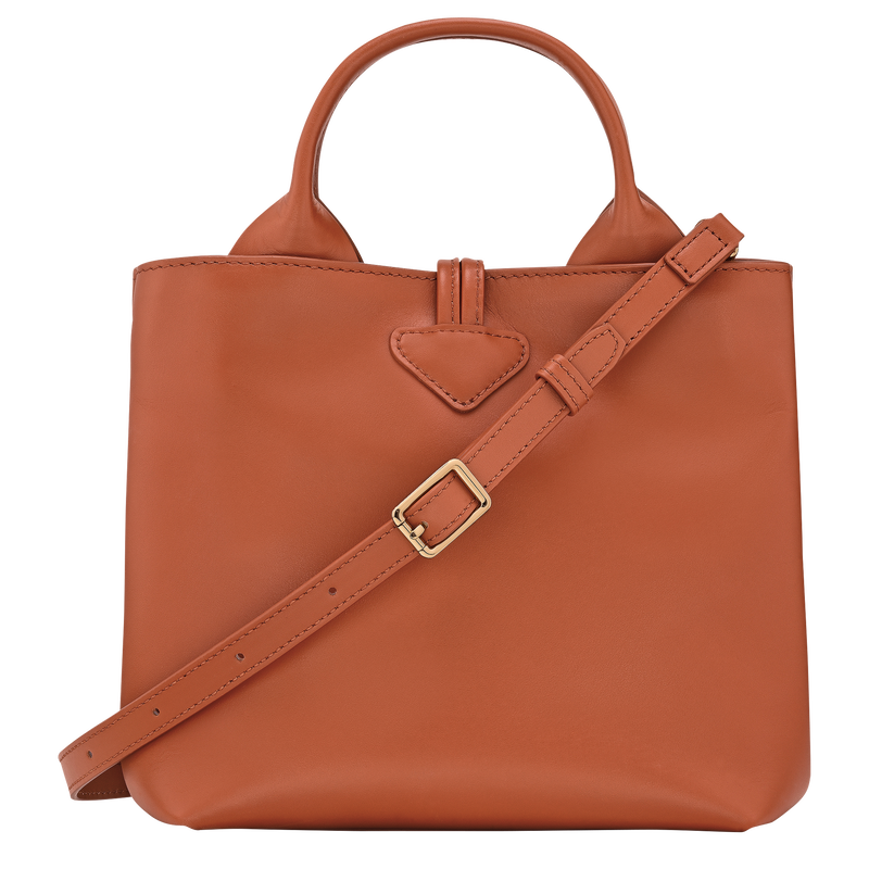 Longchamp Le Roseau Bolso Con Asa Superior S Cuero - Corteza