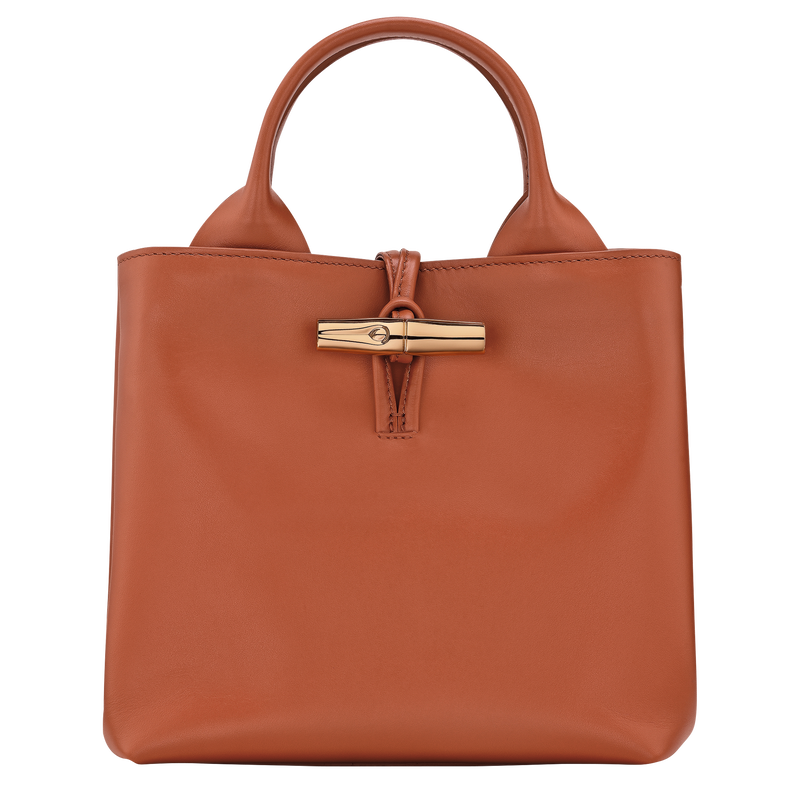 Longchamp Le Roseau Bolso con asa superior S Cuero - Corteza