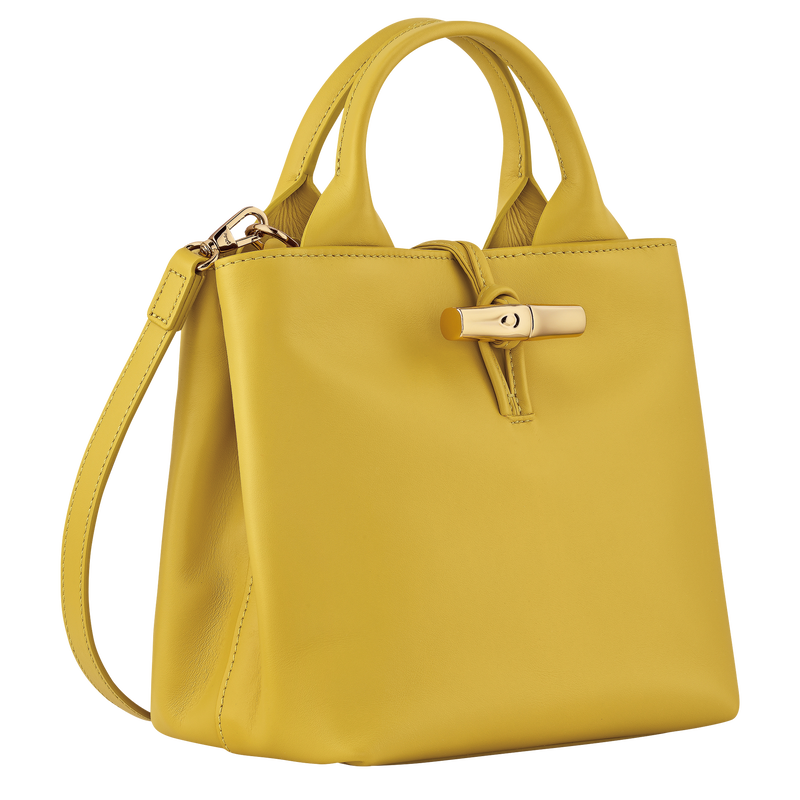 Longchamp Le Roseau Bolso Con Asa Superior S Cuero - Jenjibre