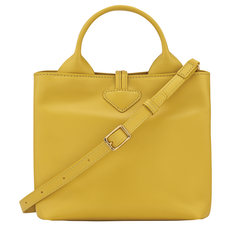 Longchamp Le Roseau Bolso Con Asa Superior S Cuero - Jenjibre