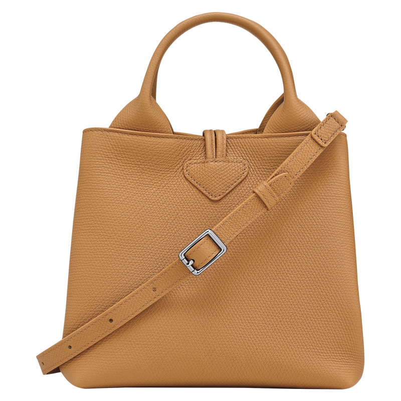 Longchamp Le Roseau Bolso Con Asa Superior S Cuero - Nuez
