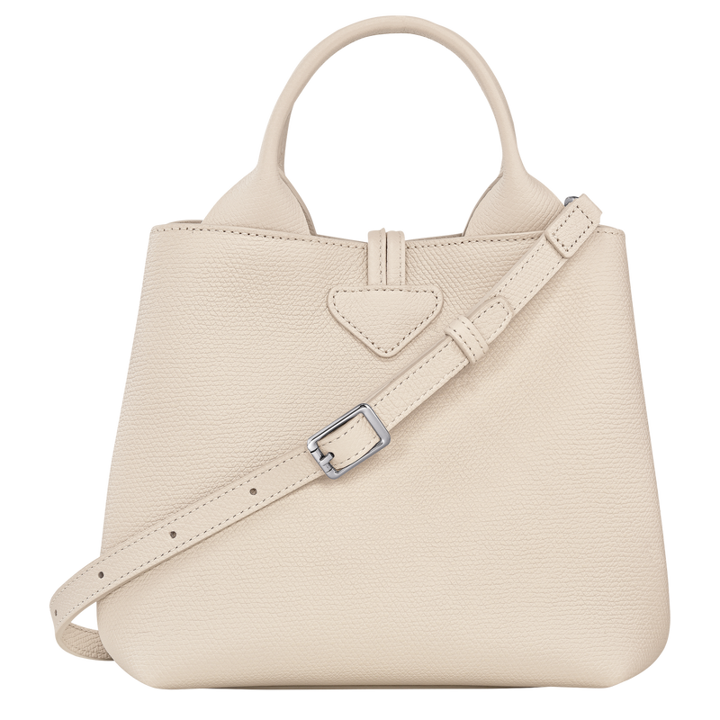 Longchamp Le Roseau Bolso Con Asa Superior S Cuero - Papel