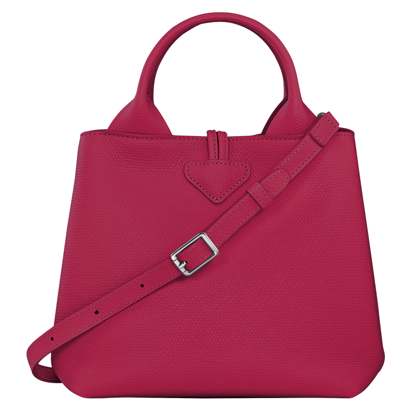 Longchamp Le Roseau Bolso Con Asa Superior S Cuero - Remolacha