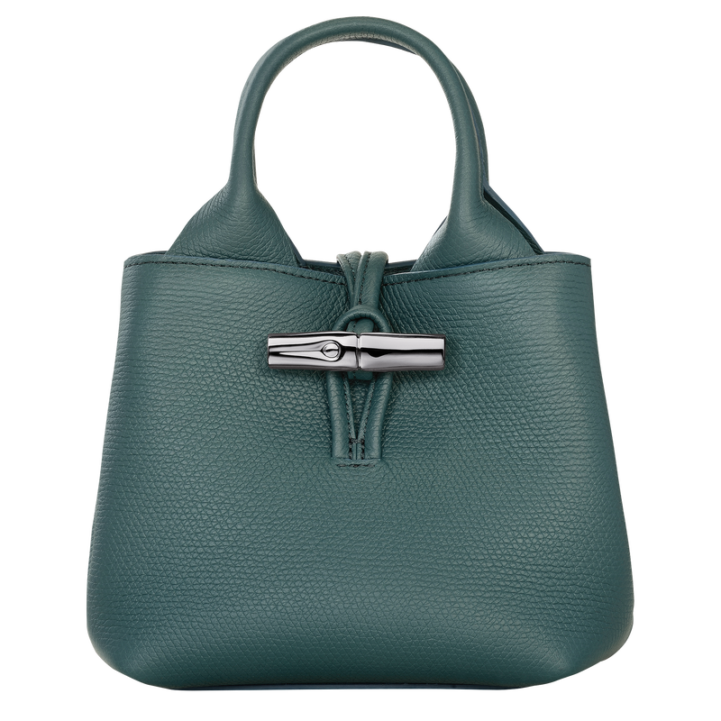 Longchamp Le Roseau Bolso con asa superior XS Cuero - Cedro