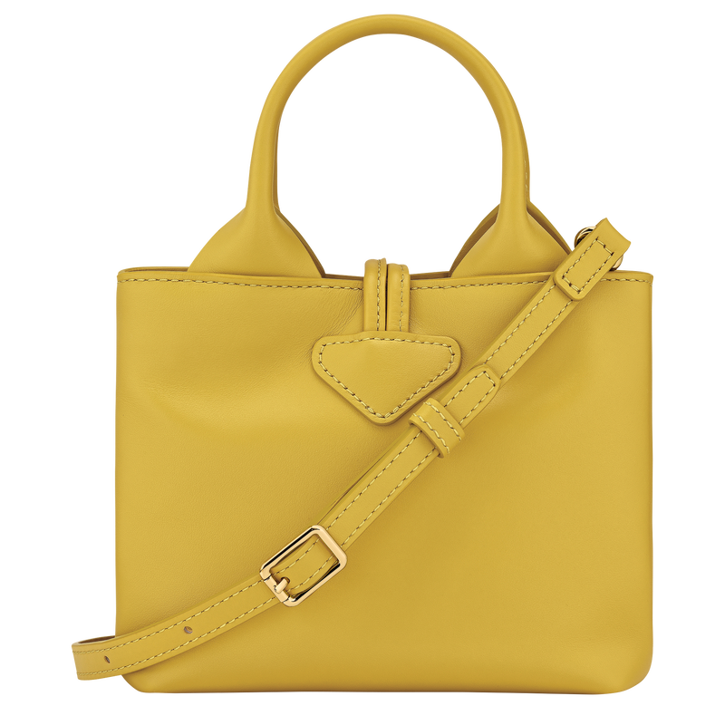 Longchamp Le Roseau Bolso Con Asa Superior XS Cuero - Jenjibre