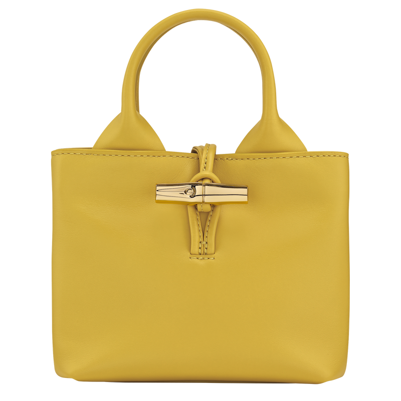 Longchamp Le Roseau Bolso con asa superior XS Cuero - Jenjibre