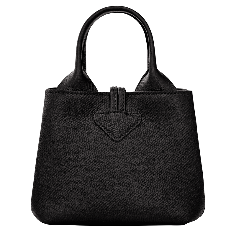 Longchamp Le Roseau Bolso Con Asa Superior XS Cuero - Negro