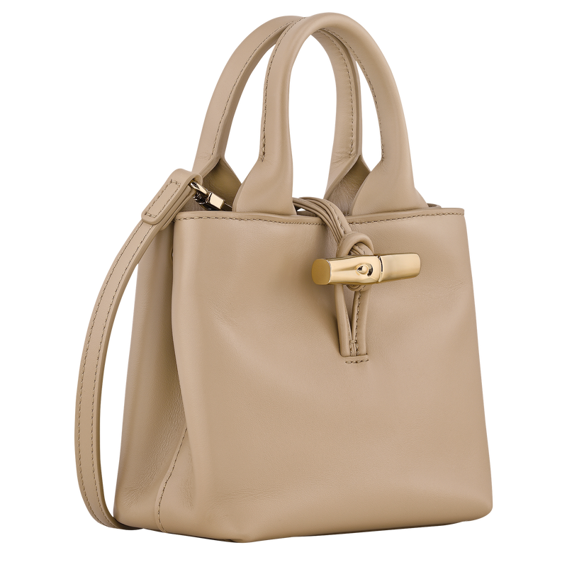 Longchamp Le Roseau Bolso Con Asa Superior XS Cuero - Rais
