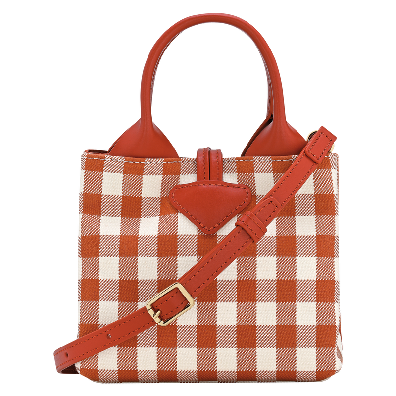 Longchamp Le Roseau Bolso Con Asa Superior XS Tela - Corteza