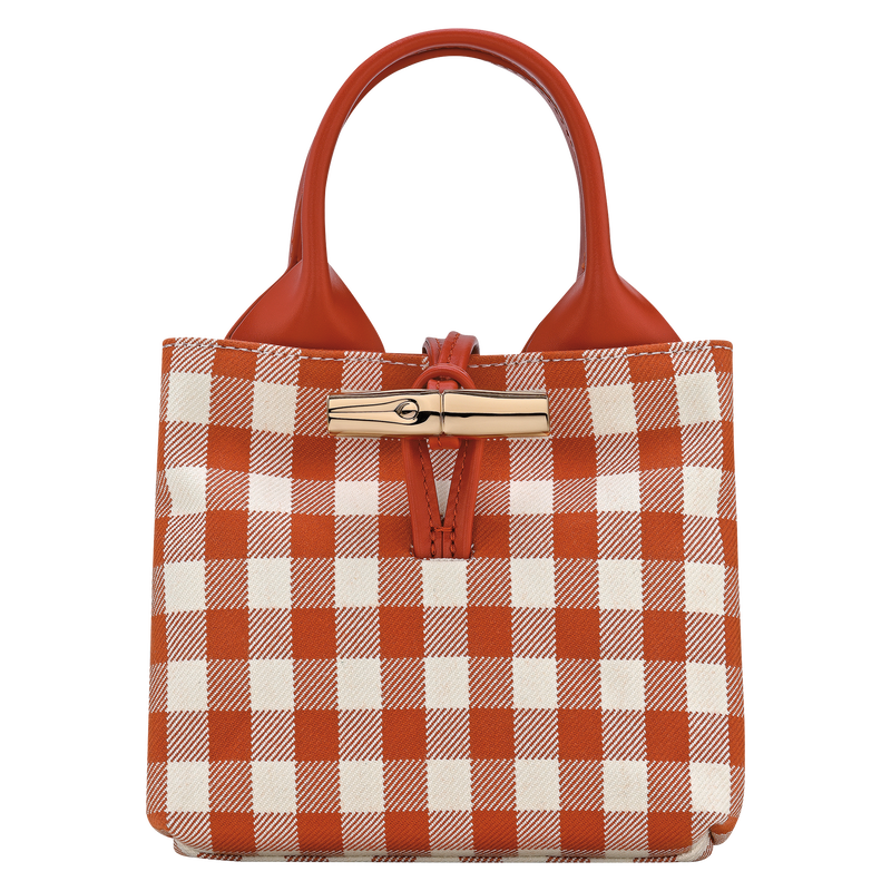 Longchamp Le Roseau Bolso con asa superior XS Tela - Corteza