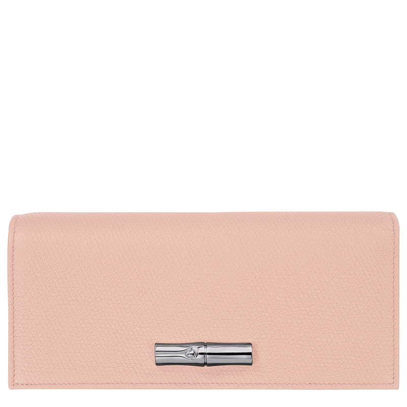 Longchamp Le Roseau Cartera con solapa Cuero - Bailarina