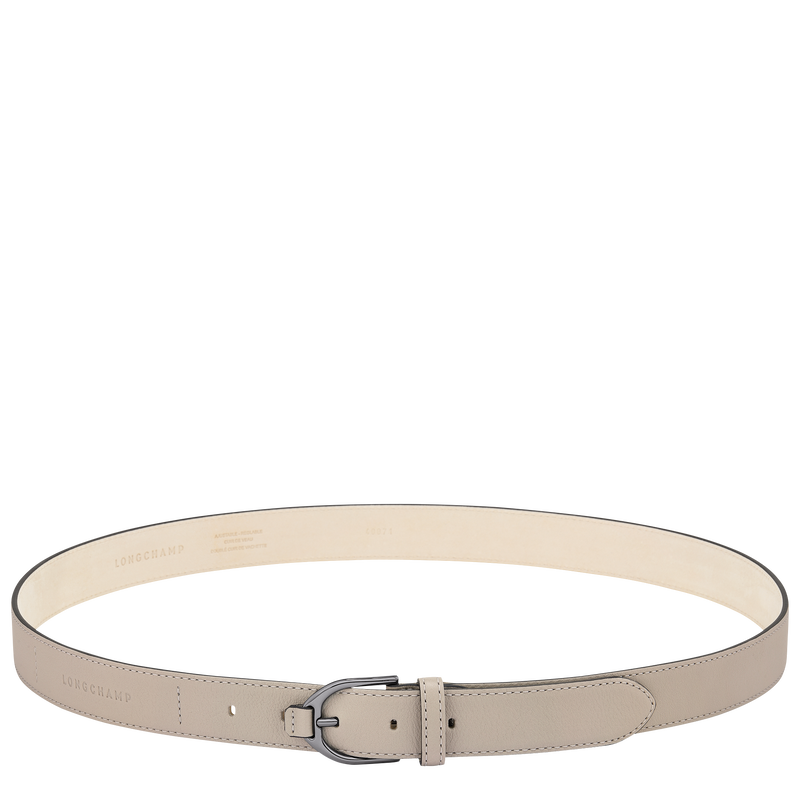 Longchamp Longchamp 3D Cinturón de mujer Cuero - Arcilla