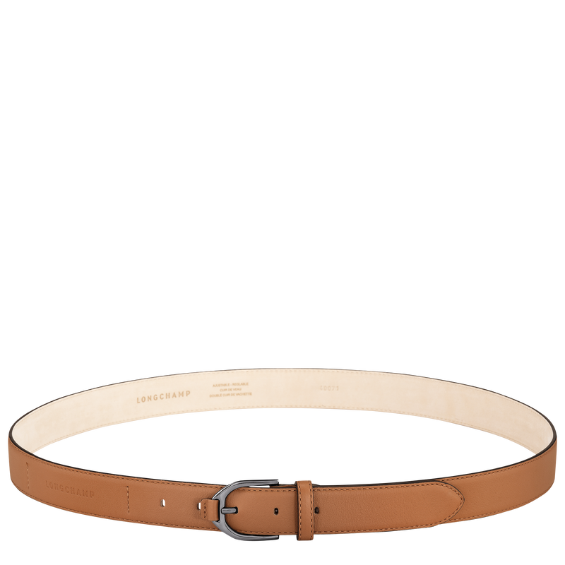 Longchamp Longchamp 3D Cinturón de mujer Cuero - Natural