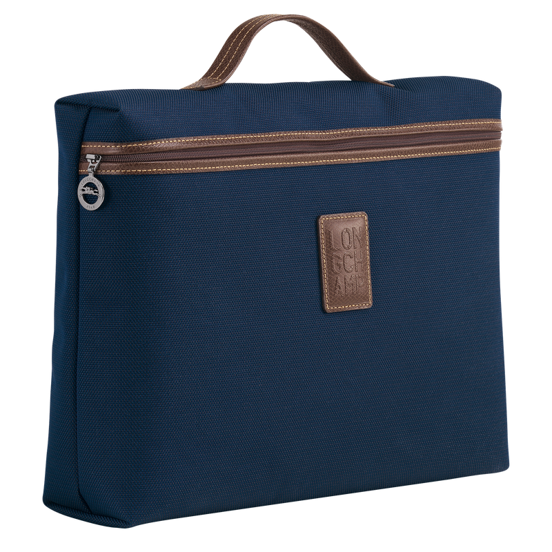 Longchamp Boxford Maletín S Lona Reciclada - Azul
