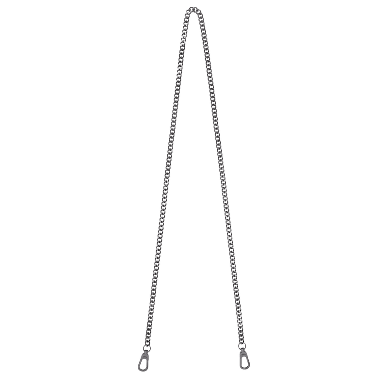 Longchamp Longchamp chaîne Bandolera Metal - Negro metálico