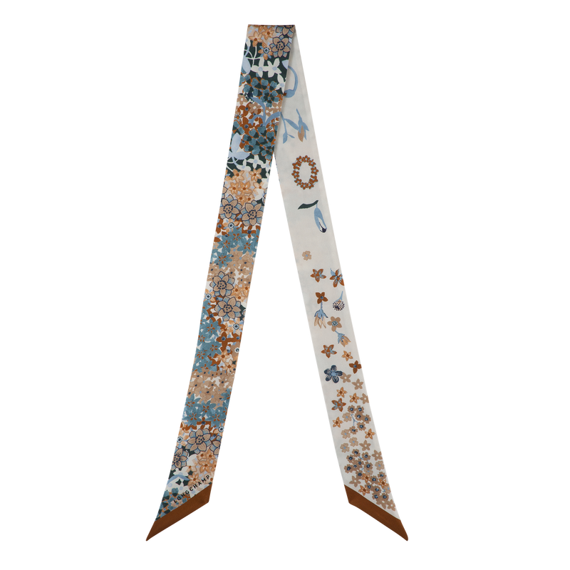 Longchamp Collier de fleurs Banda Seda - Corteza