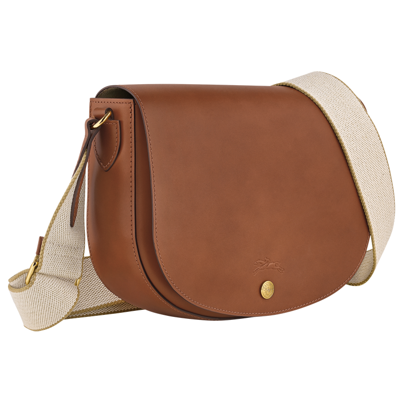 Longchamp Épure Bolso Bandolera M Cuero - Coñac