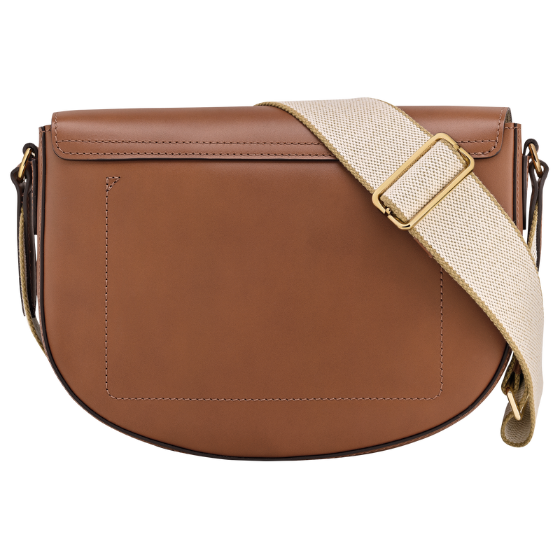 Longchamp Épure Bolso Bandolera M Cuero - Coñac