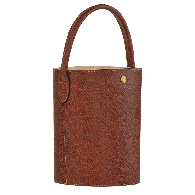 Longchamp Épure Bolso Saco S Cuero - Marrón