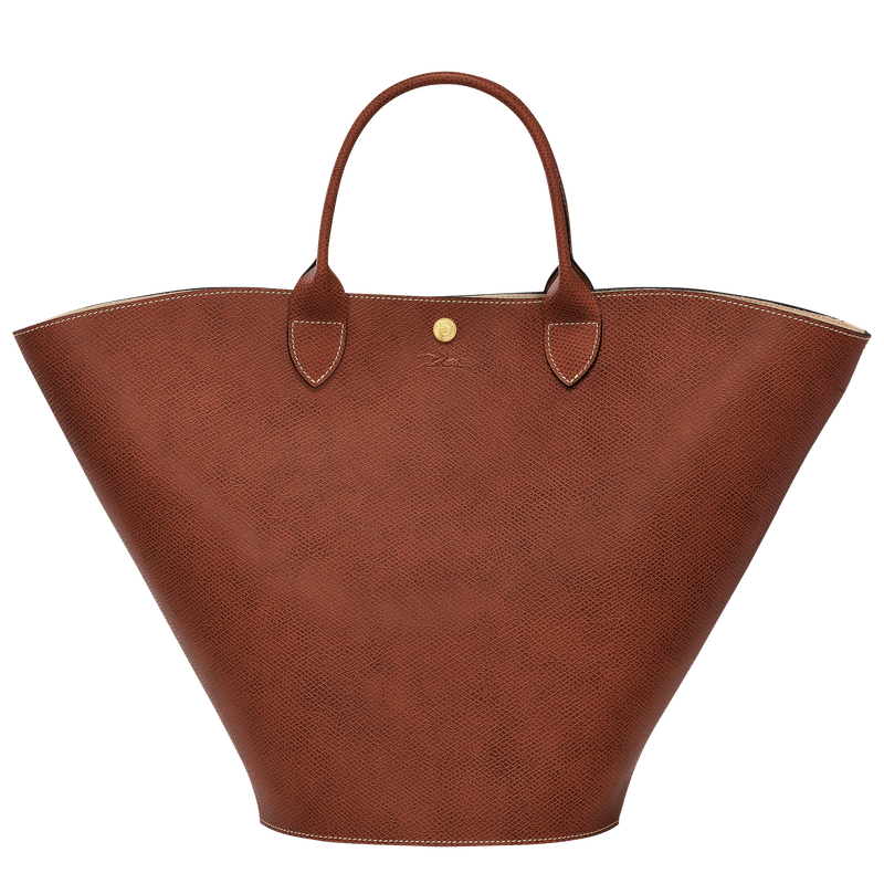Longchamp Épure Bolso shopper XL Cuero - Marrón