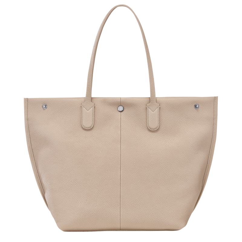 Longchamp Essential Bolso Shopper L Cuero - Arcilla