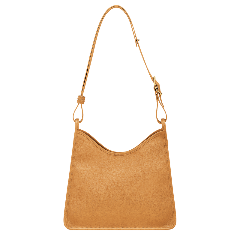 Longchamp Le Foulonné Bolso De Hombro M Cuero - Nuez