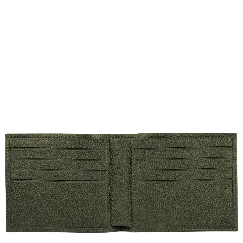 Longchamp Le Foulonné Cartera Cuero - Caqui