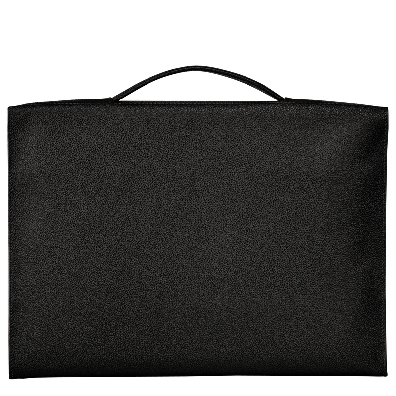 Longchamp Le Foulonné Maletín S Cuero - Negro