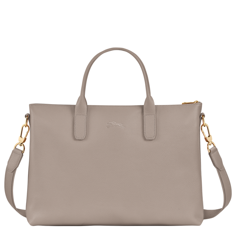 Longchamp Le Foulonné Maletín S Cuero - Tórtola