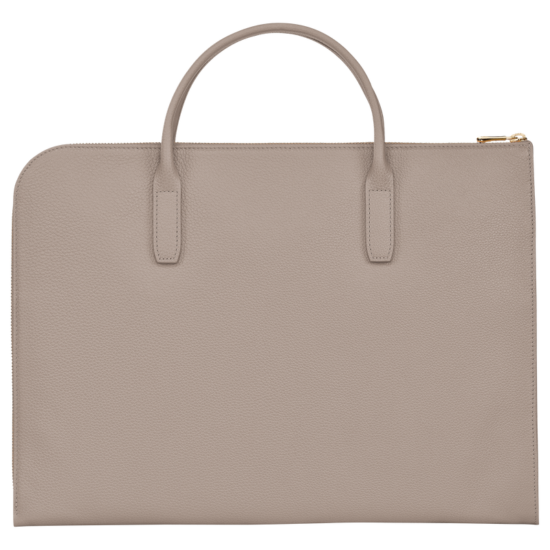 Longchamp Le Foulonné Maletín S Cuero - Tórtola