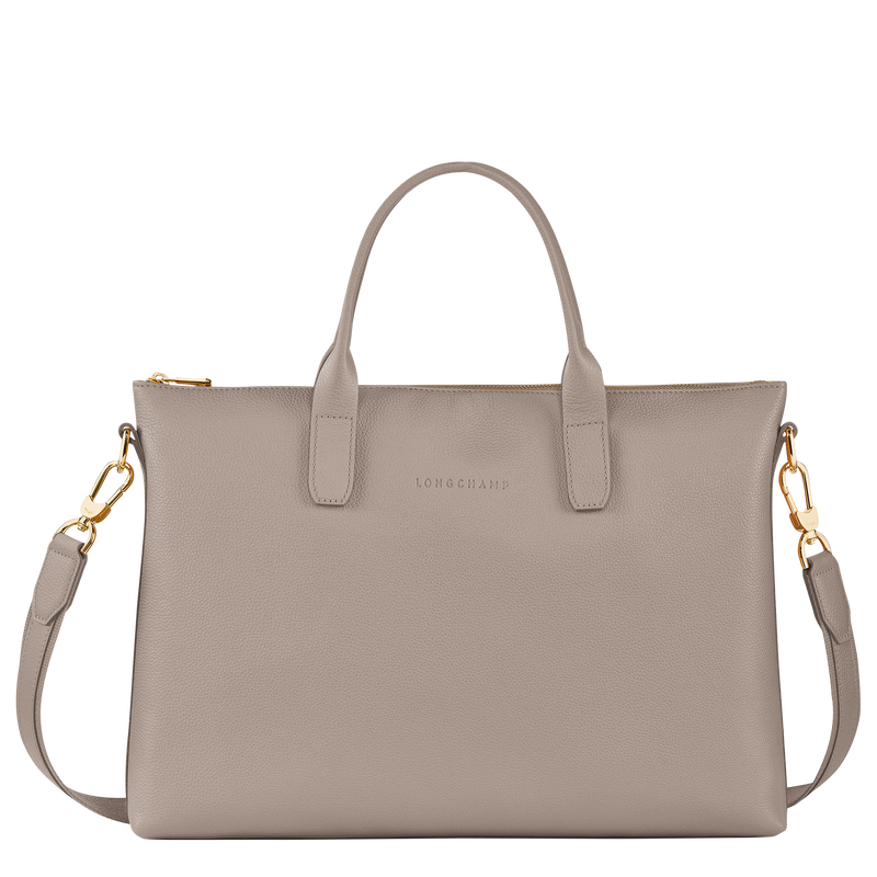 Longchamp Le Foulonné Maletín S Cuero - Tórtola