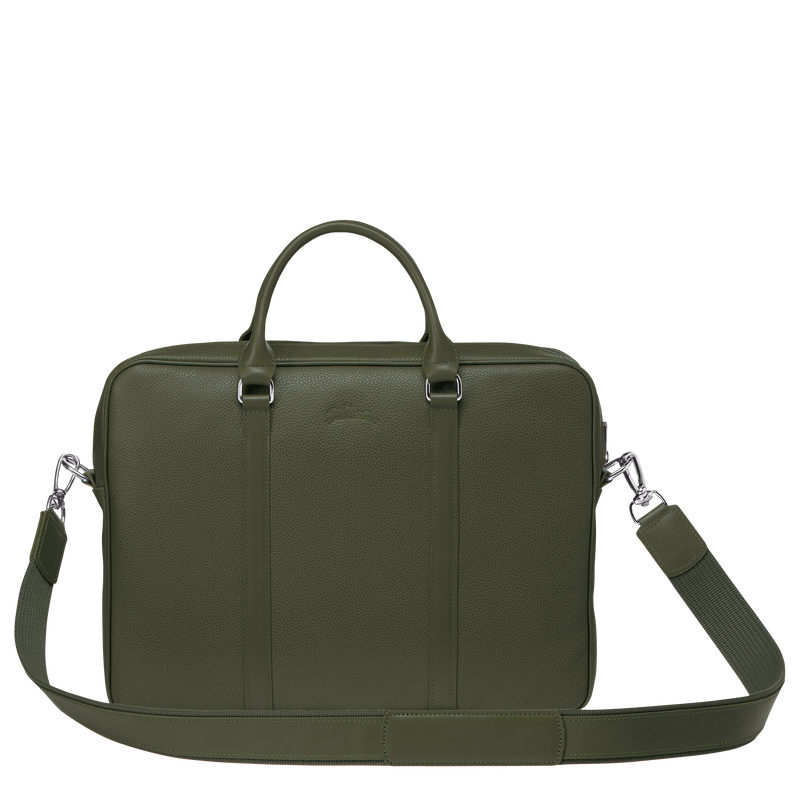 Longchamp Le Foulonné Maletín XS Cuero - Caqui