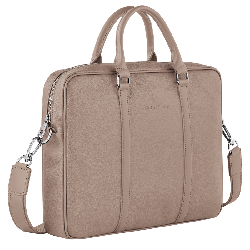 Longchamp Le Foulonné Maletín XS Cuero - Tórtola