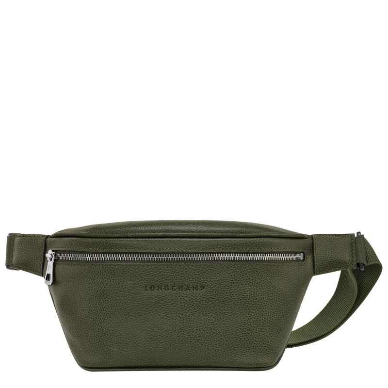 Longchamp Le Foulonné Riñonera M Cuero - Caqui