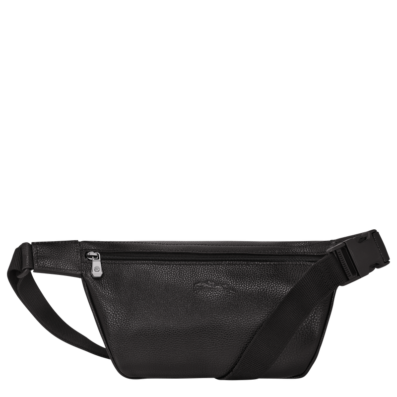 Longchamp Le Foulonné Riñonera M Cuero - Negro