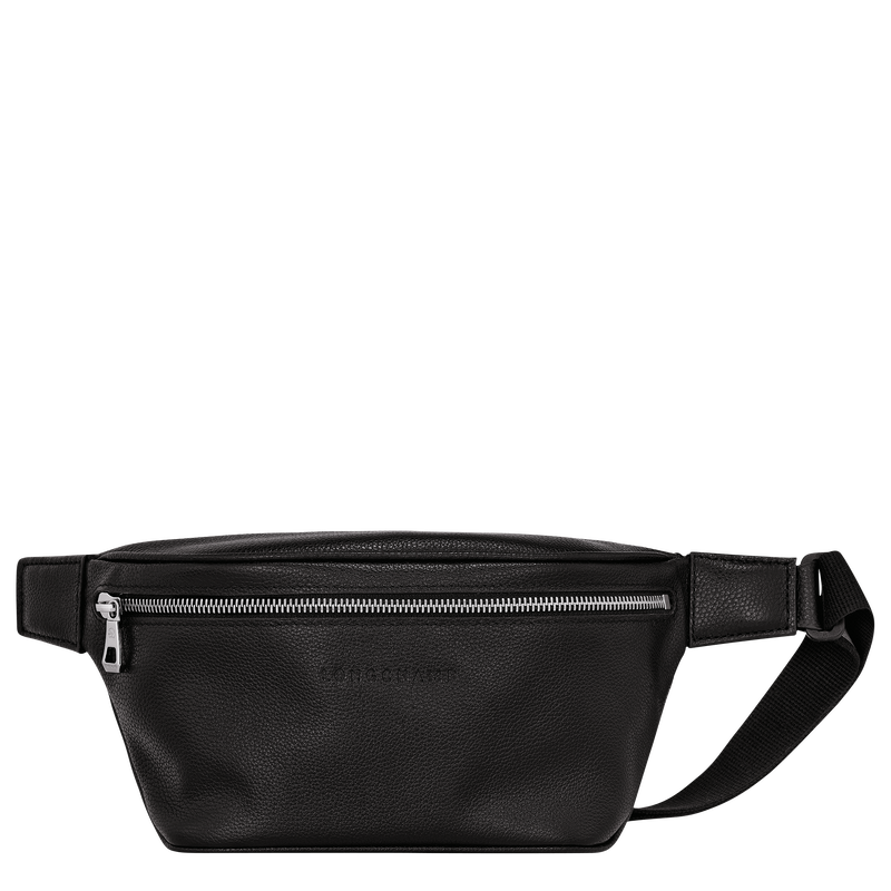 Longchamp Le Foulonné Riñonera M Cuero - Negro
