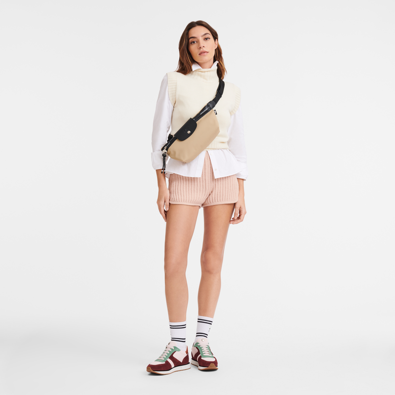 Longchamp Le Pliage Energy Riñonera M Tela - Arcilla