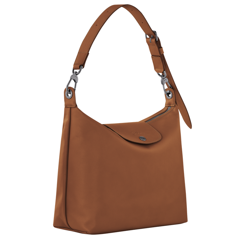 Longchamp Le Pliage Xtra Bolso Hobo M Cuero - Coñac