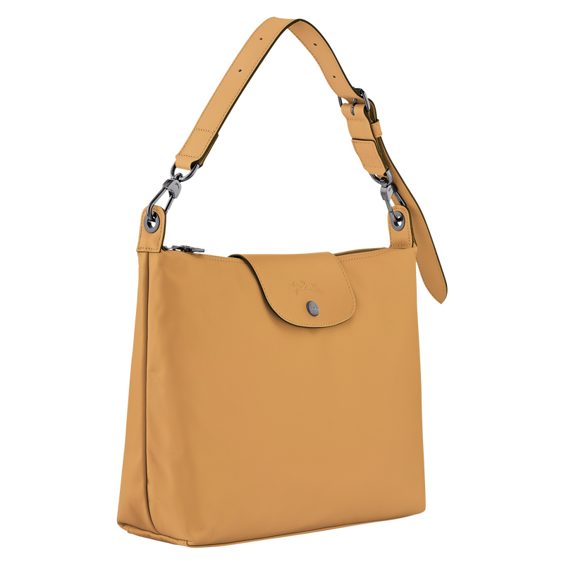 Longchamp Le Pliage Xtra Bolso Hobo M Cuero - Miel