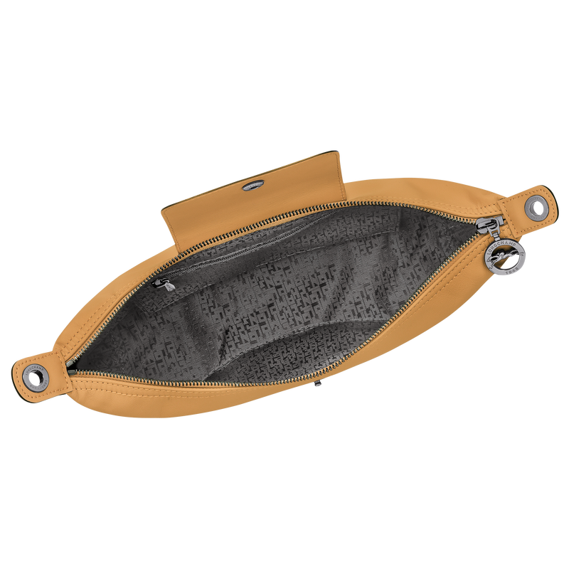 Longchamp Le Pliage Xtra Bolso Hobo M Cuero - Miel