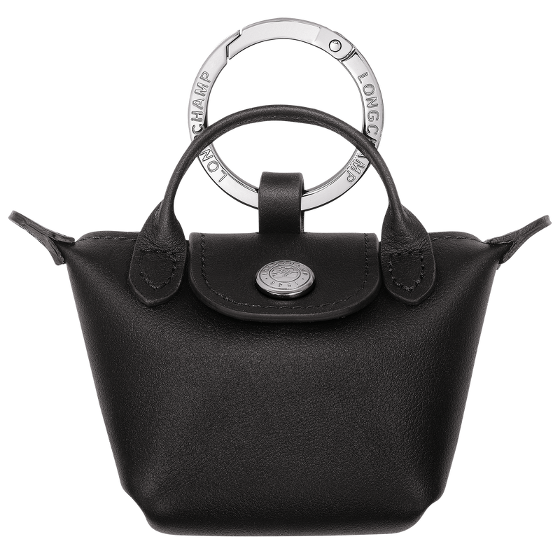 Longchamp Le Pliage Xtra Caja airpods Cuero - Negro