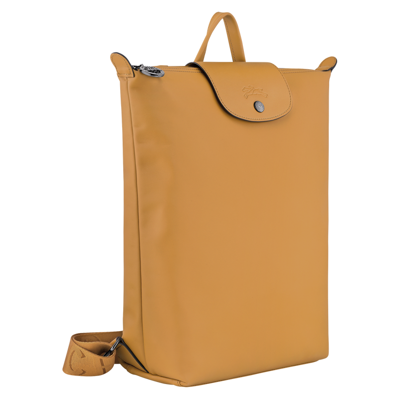 Longchamp Le Pliage Xtra Mochila M Cuero - Miel