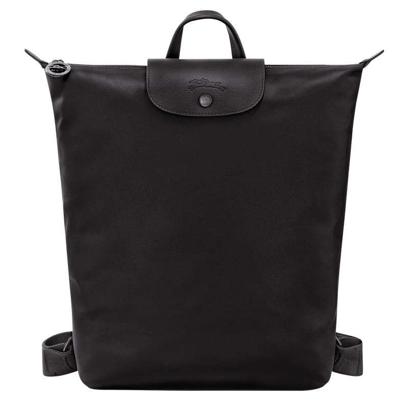 Longchamp Le Pliage Xtra Mochila M Cuero - Negro