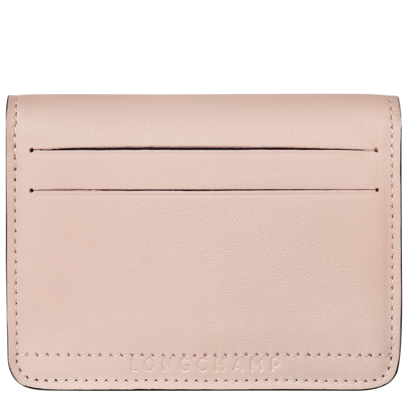 Longchamp Le Pliage Xtra Tarjetero Cuero - Carne