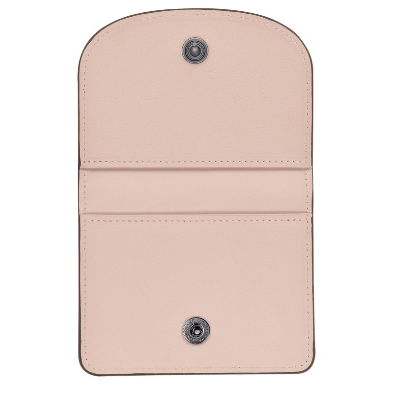 Longchamp Le Pliage Xtra Tarjetero Cuero - Carne