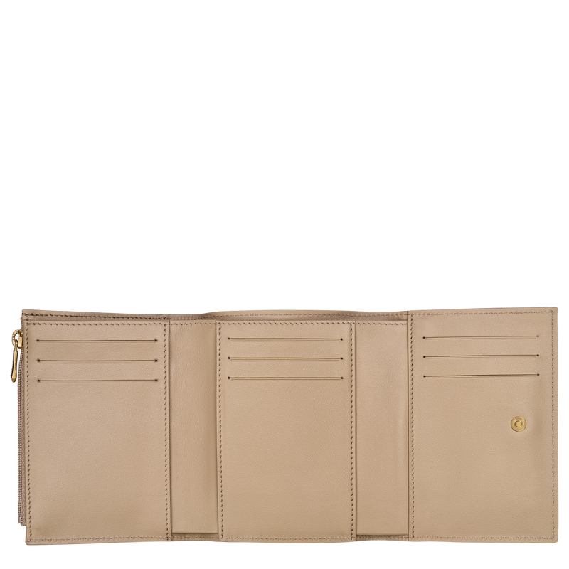 Longchamp Le Roseau Cartera Compacta Cuero - Rais